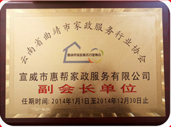 成为曲靖市副会长单位